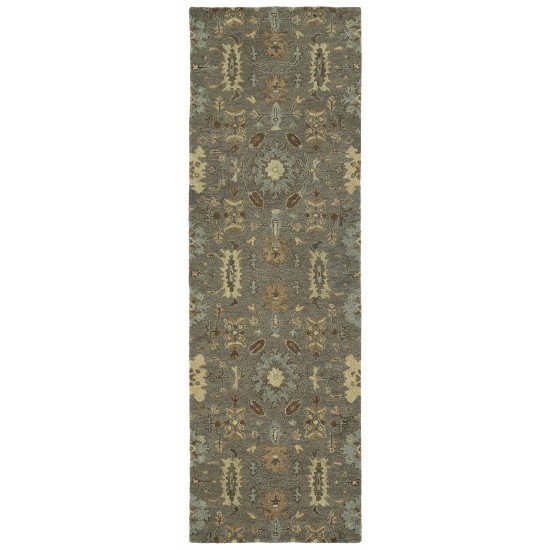 Kaleen Amaranta Collection Mushroom Sand Area Rug 5' x 7'9"