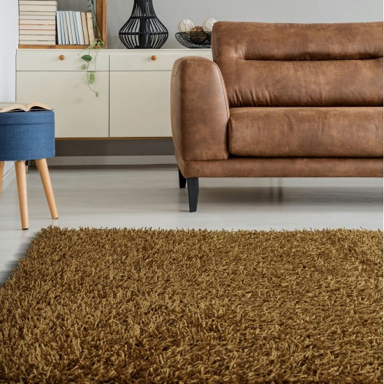 Kaleen Curtsi Collection Light Gold Area Rug 7'6 x 9'