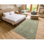 Kaleen Amaranta Collection Light Sage Throw Rug 2' x 3'