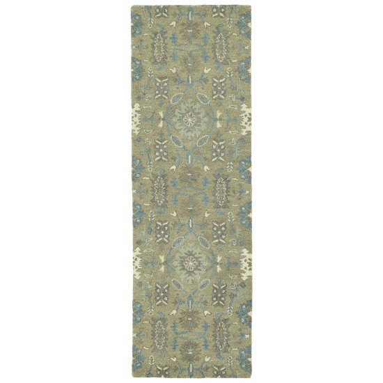 Kaleen Amaranta Collection Light Sage Area Rug 5' x 7'9"