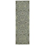 Kaleen Amaranta Collection Light Graphite Runner 2'6" x 8'