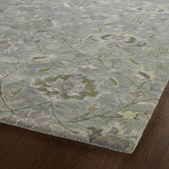 Kaleen Amaranta Collection Light Graphite Area Rug 5' x 7'9"