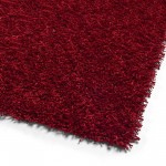 Kaleen Curtsi Collection Dark Red Area Rug 5' x 7'