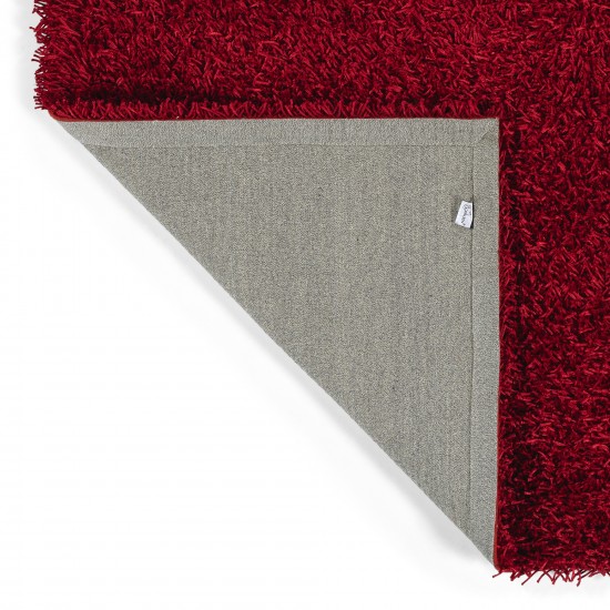 Kaleen Curtsi Collection Dark Red Area Rug 5' x 7'