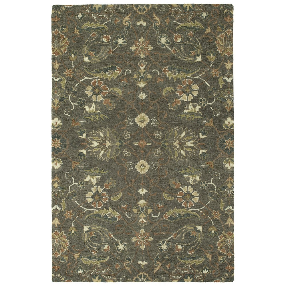 Kaleen Amaranta Collection Mushroom Salmon Area Rug 5' x 7'9" Kaleen Amaranta Collection Mushroom Salmon Area Rug 5' x 7'9"