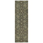 Kaleen Amaranta Collection Mushroom Salmon Area Rug 5' x 7'9"