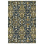 Kaleen Amaranta Collection Dark Navy Throw Rug 2' x 3'