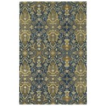 Kaleen Amaranta Collection Dark Navy Runner 2'6" x 8'