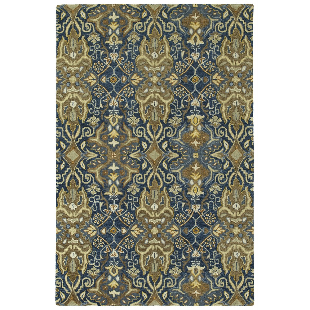 Kaleen Amaranta Collection Dark Navy Runner 2'6" x 8' Kaleen Amaranta Collection Dark Navy Runner 2'6" x 8'