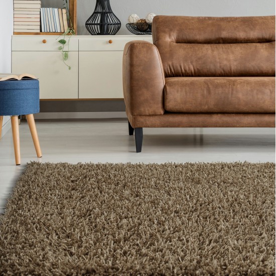 Kaleen Curtsi Collection Light Taupe Area Rug 5' x 7'6"