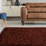 Kaleen Curtsi Collection Dark Paprika Area Rug 3'6" x 5'6"