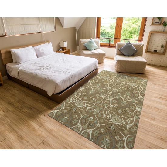 Kaleen Amaranta Collection Light Chino Area Rug 9' x 12'