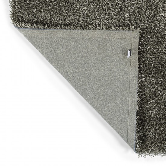 Kaleen Curtsi Collection Dark Grey Area Rug 7'6 x 9'