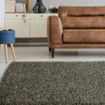 Kaleen Curtsi Collection Dark Grey Area Rug 7'6 x 9'