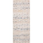 Kaleen Dasha Collection Ivory Red Area Rug 5'5" x 7'9"