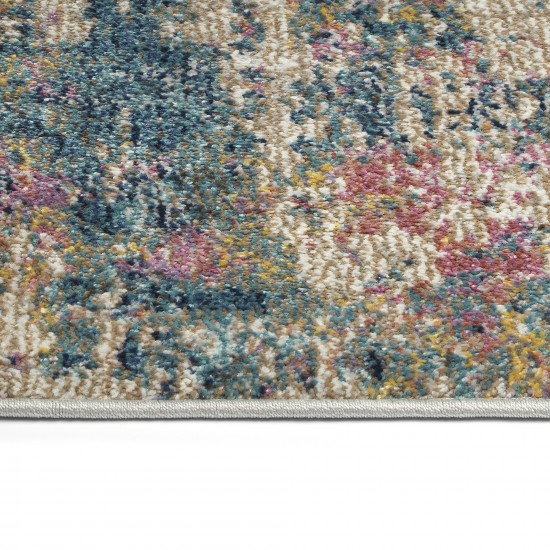 Kaleen Dasha Collection DSH02-17 Blue Area Rug 5'5" x 7'9"