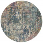 Kaleen Dasha Collection DSH02-17 Blue Area Rug 5'5" x 7'9"