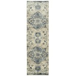 Kaleen Ania Collection Light Blue Runner 2'3" x 8'