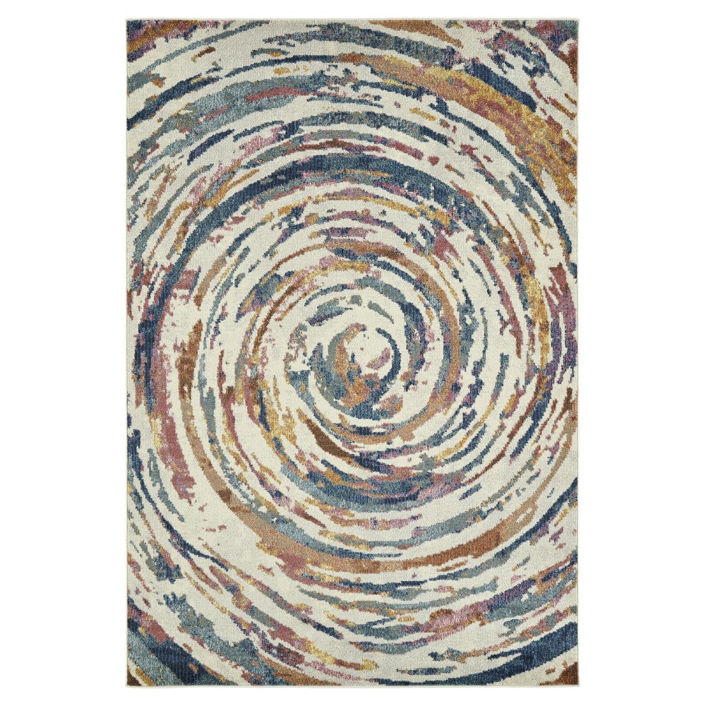 Kaleen Dasha Collection Multi Ivory Runner 2' x 7'6" Kaleen Dasha Collection Multi Ivory Runner 2' x 7'6"