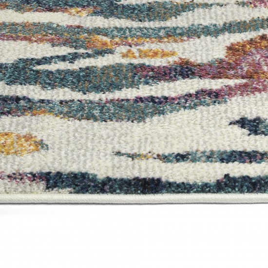 Kaleen Dasha Collection Multi Ivory Runner 2' x 7'6"