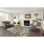 Kaleen Ania Collection Orange Sand Throw Rug 3' x 5'