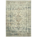 Kaleen Ania Collection Cream Orange Runner 2'3" x 8'