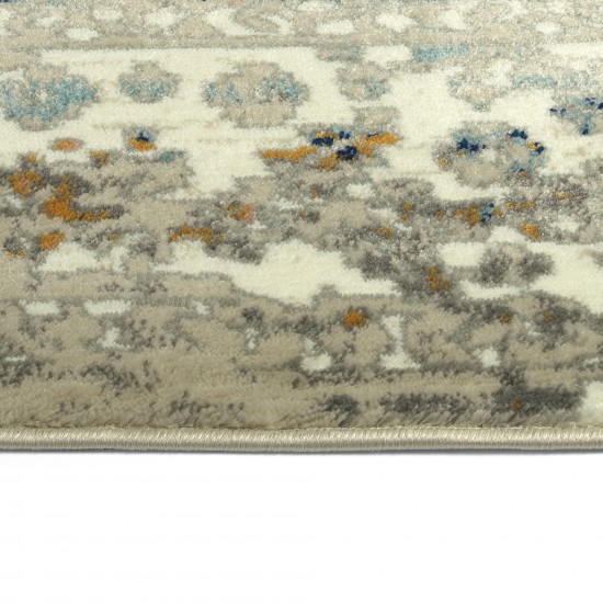 Kaleen Ania Collection Cream Orange Runner 2'3" x 8'