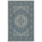 Kaleen Arelow Collection ARE01-22 Navy Runner 2'3" x 7'10"