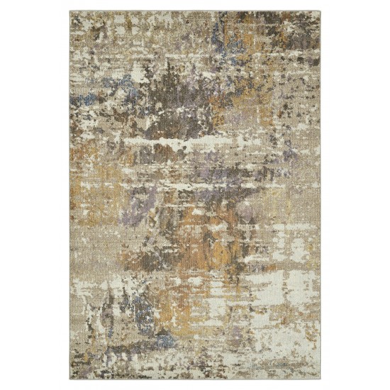 Kaleen Dasha Collection Light Sand Runner 2' x 7'6"