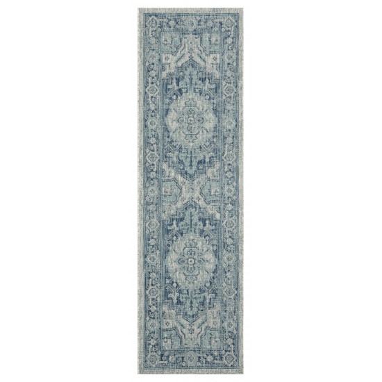 Kaleen Arelow Collection ARE01-22 Navy Runner 2'3" x 7'10"