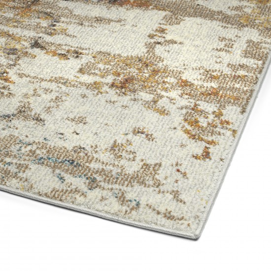 Kaleen Dasha Collection Light Sand Area Rug 3'11" x 5'7"