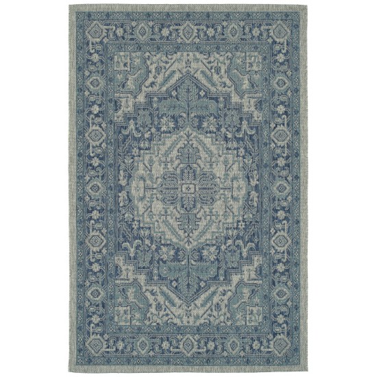 Kaleen Arelow Collection ARE01-22 Navy Area Rug 3'11" x 5'11"