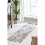Kaleen Dasha Collection Multi Blue Area Rug 3'11" x 5'7"