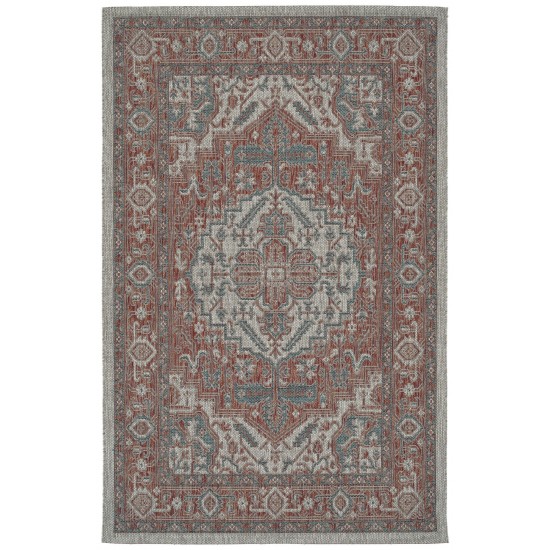 Kaleen Arelow Collection ARE01-53 Paprika Area Rug 7'10" x 7'10"