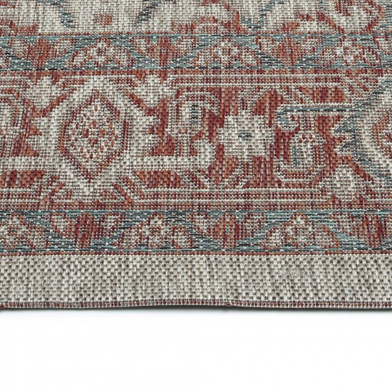 Kaleen Arelow Collection ARE01-53 Paprika Area Rug 7'10" x 10'2"