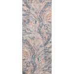 Kaleen Dasha Collection Multi Blue Area Rug 7'9" x 10'