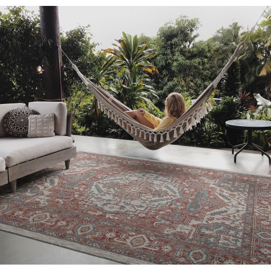 Kaleen Arelow Collection ARE01-53 Paprika Area Rug 7'10" x 10'2"