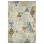 Kaleen Dasha Collection DSH06-01 Ivory Area Rug 3'11" x 5'7"