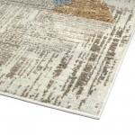 Kaleen Dasha Collection DSH06-01 Ivory Area Rug 3'11" x 5'7"