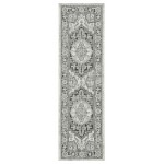 Kaleen Arelow Collection Light Grey Area Rug 3'11" x 5'11"