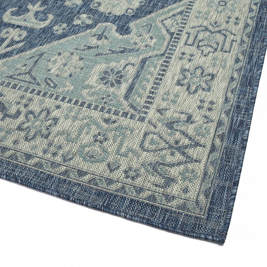 Kaleen Arelow Collection ARE02-22 Navy Area Rug 3'11" x 5'11"