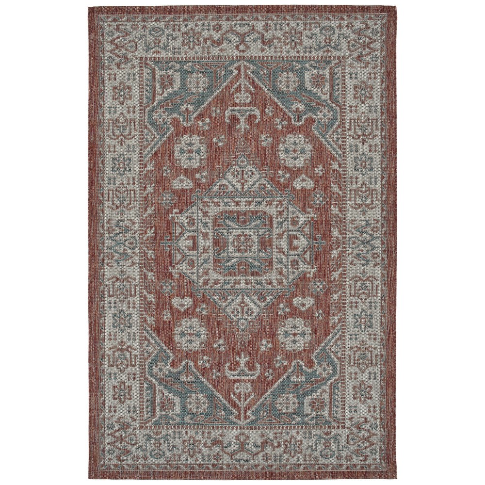 Kaleen Arelow Collection ARE02-53 Paprika Throw Rug 2'7" x 4'11"