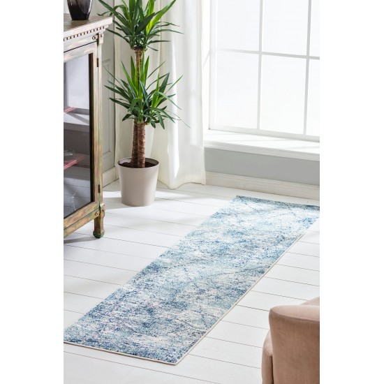 Kaleen Dasha Collection DSH08-17 Blue Runner 2' x 7'6"