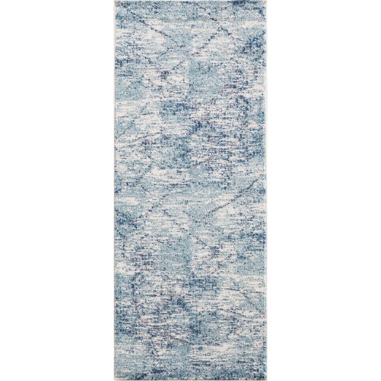 Kaleen Dasha Collection DSH08-17 Blue Area Rug 3'11" x 5'7"