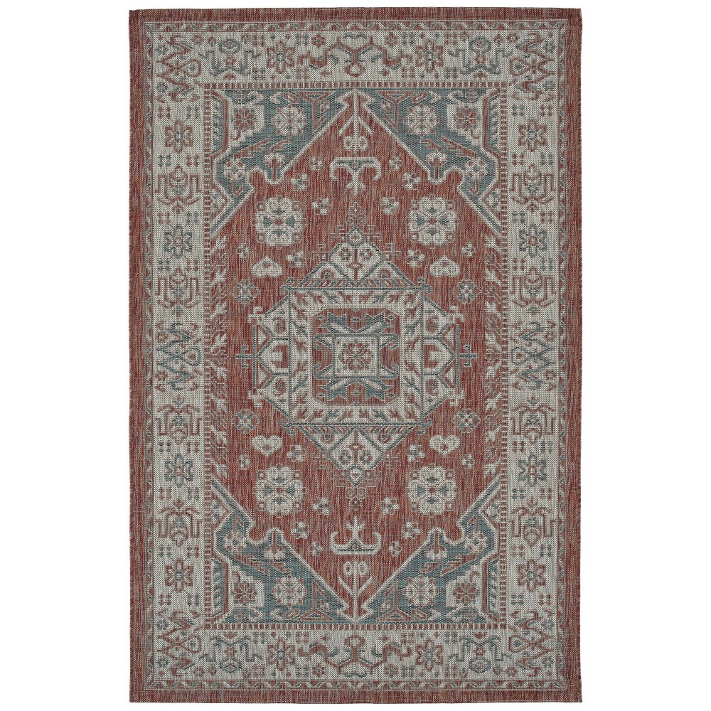 Kaleen Arelow Collection ARE02-53 Paprika Area Rug 7'10" x 10'2"