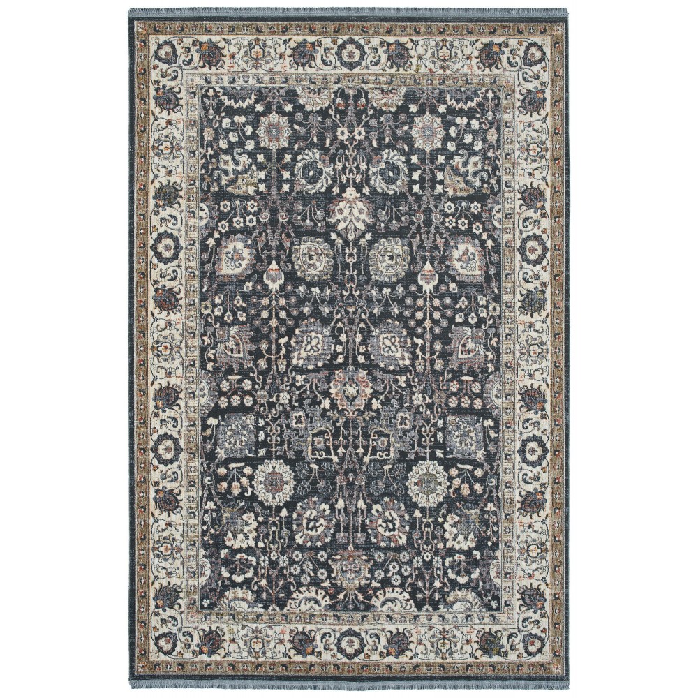 Kaleen Artundra Collection Dark Grey Runner 2'3" x 11'7"