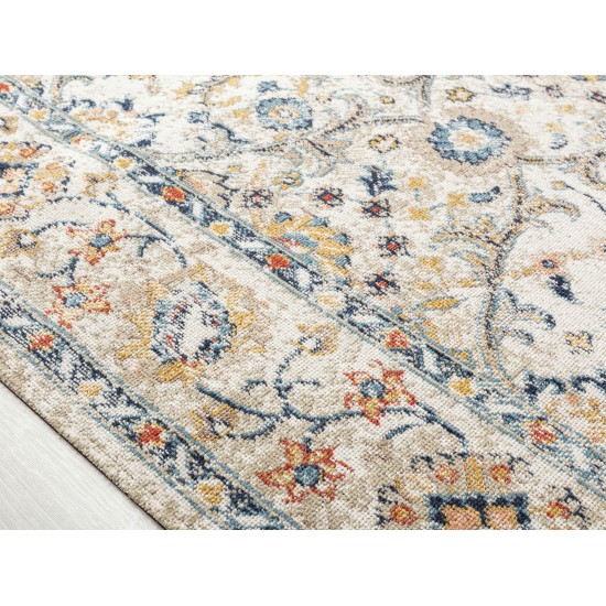 Kaleen Deya Collection DEY01-09 Cream Runner 2'7" x 8'1"