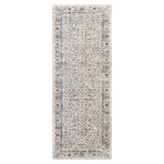 Kaleen Deya Collection DEY01-09 Cream Runner 2'7" x 8'1"