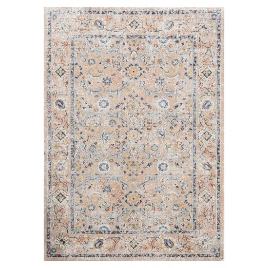 Kaleen Deya Collection Light Peach Throw Rug 2' x 3'