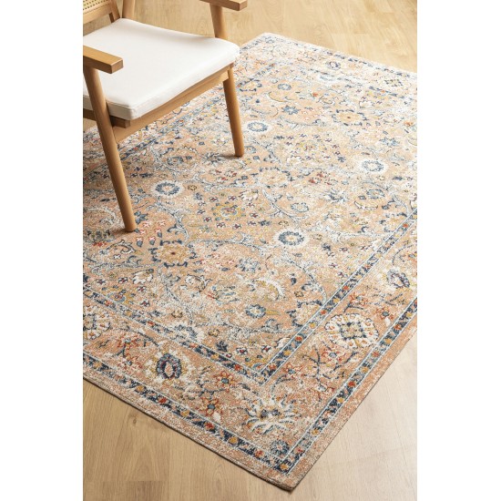 Kaleen Deya Collection Light Peach Throw Rug 2' x 3'